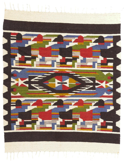 6 x 7 Vintage South American Kilim Rug 78926