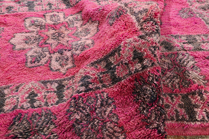 7 x 11 Vintage Pink Talsint Moroccan Rug 79256