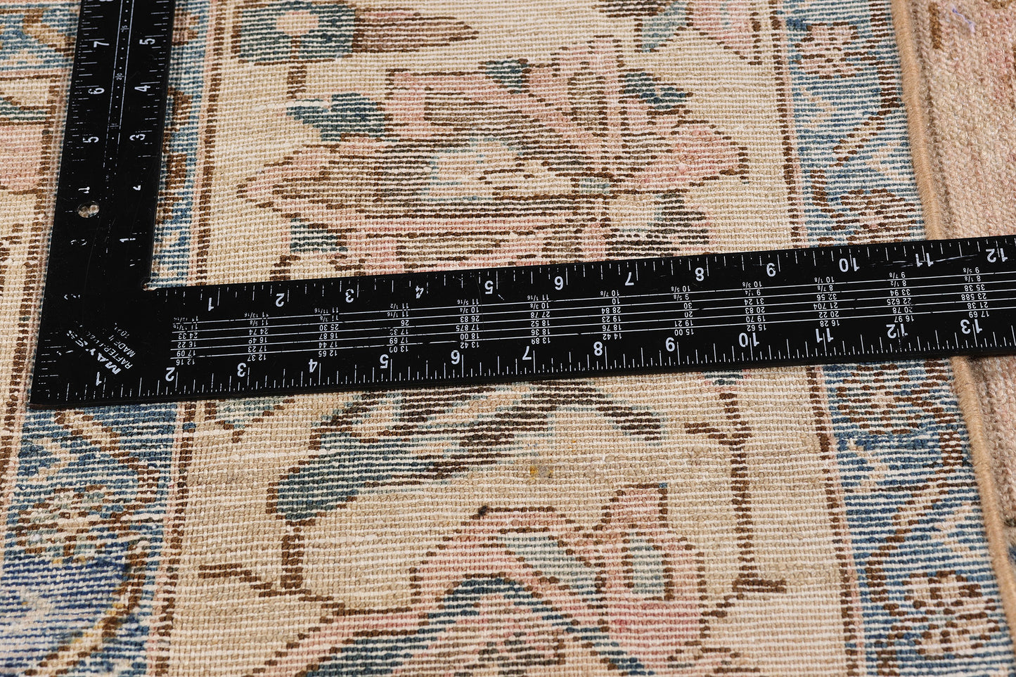 9 x 12 Pink Vintage Persian Malayer Rug 61399