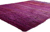 7 x 10 Purple Vintage Beni Mrirt Moroccan Rug 79338