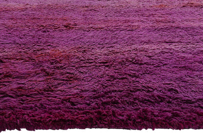 7 x 10 Purple Vintage Beni Mrirt Moroccan Rug 79338