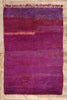 7 x 10 Purple Vintage Beni Mrirt Moroccan Rug 79338