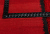6 x 9 Red Vintage Beni Mrirt Moroccan Rug 79340