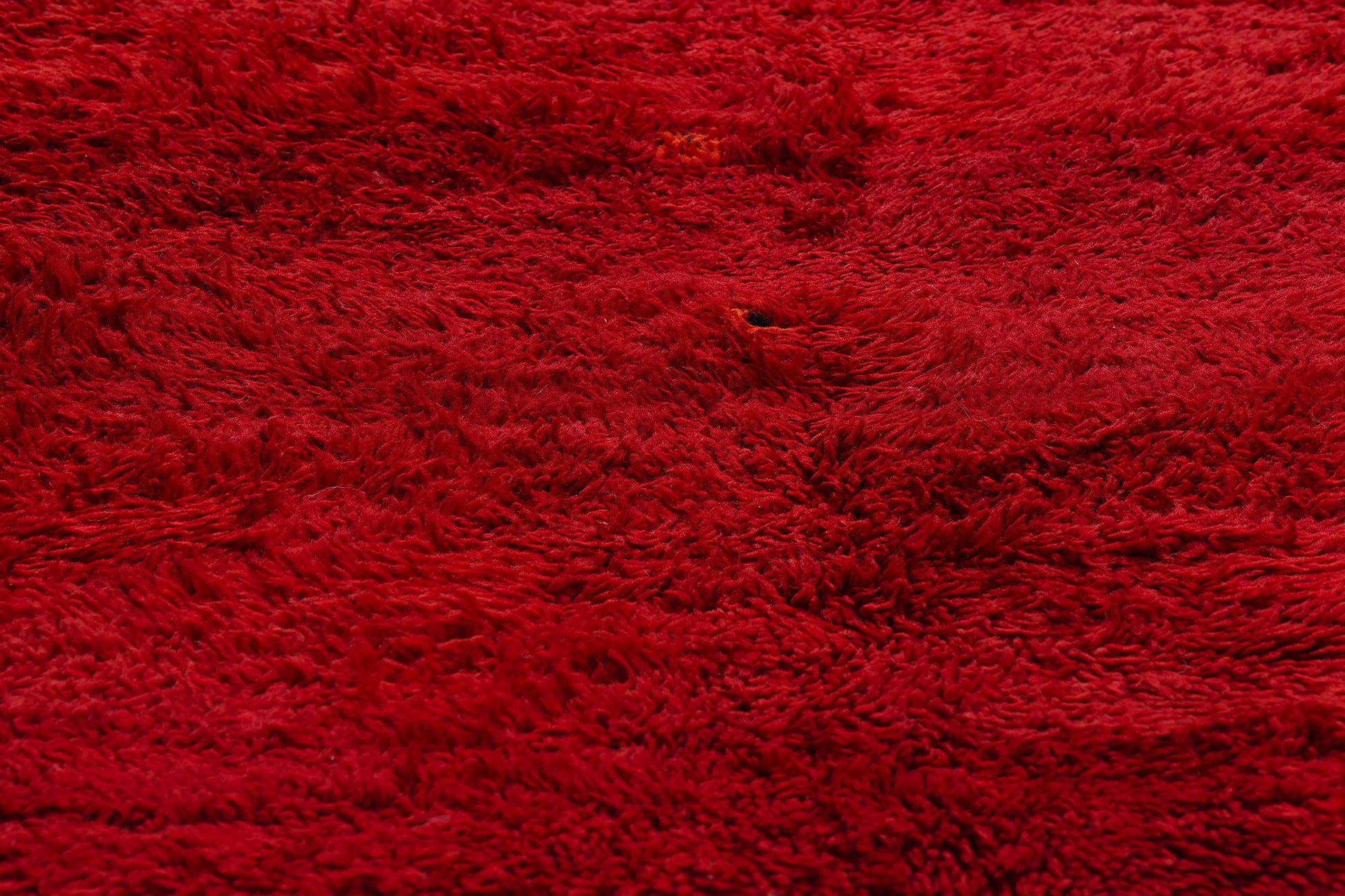 6 x 9 Red Vintage Beni Mrirt Moroccan Rug 79340