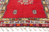4 x 6 Vintage Red Rabat Moroccan Rug 79005