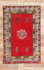4 x 6 Vintage Red Rabat Moroccan Rug 79005