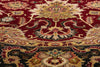 8 x 8 Red Vintage Round Indian Oushak Rug 79332
