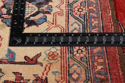 8 x 12 Vintage Red Oushak Rug 79289