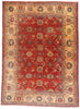 8 x 12 Vintage Red Oushak Rug 79289