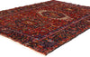 5 x 6 Red Vintage Persian Karaja Heriz Rug 79305