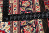 4 x 5 Red Vintage Persian Qum Rug 79315
