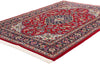 4 x 5 Red Vintage Persian Qum Rug 79315