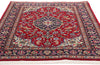 4 x 5 Red Vintage Persian Qum Rug 79315