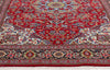 5 x 7 Red Vintage Persian Qum Rug 79313