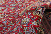 5 x 7 Red Vintage Persian Qum Rug 79314