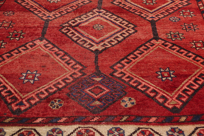 4 x 9 Vintage Red Persian Shiraz Rug 79079