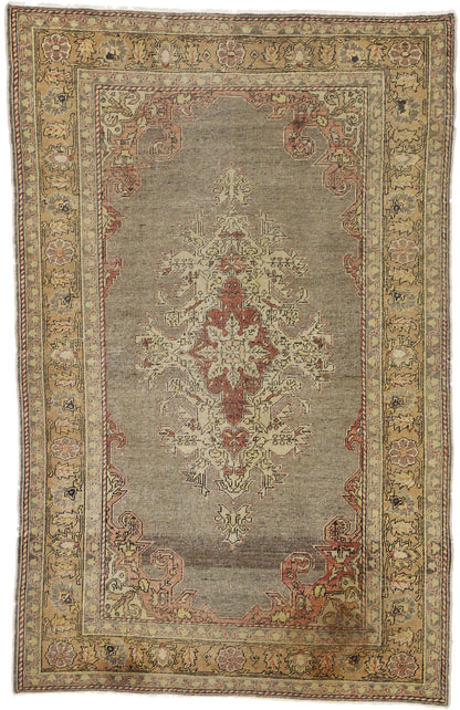 4 x 6 Antique Turkish Sivas Rug 73742
