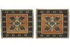 2 x 2 - Orange Vintage Turkish Oushak Rug - 53647