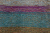 1 x 1 - Blue Vintage Turkish Pillow Rug - 53636