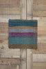 1 x 1 - Blue Vintage Turkish Pillow Rug - 53636