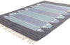 4 x 7 Vintage Swedish Scandinavian Rollakan Rug 79044