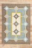 6 x 8 Sverker Greuholm Vintage Swedish Rollakan Rug 79047