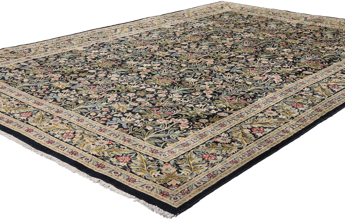 6 x 9 Vintage Pakistani Tabriz Rug 79224