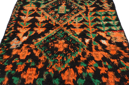 3 x 8 - Green Vintage Moroccan Rug - 20382