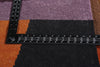3 x 5 Black Vintage Tibetan Bauhaus Design Rug 79327