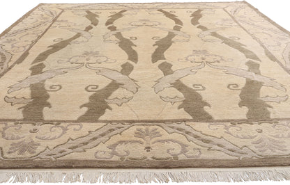 9 x 12 Vintage Earth-Tone Tibetan Rug 79182