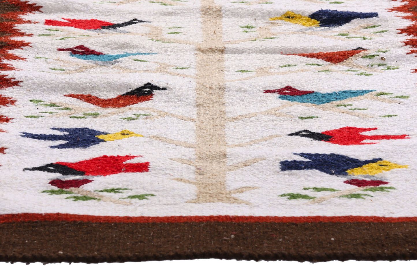 2 x 3 Vintage Tree of Life Navajo Rug 79257