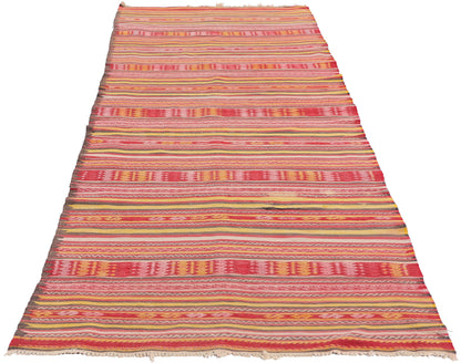3 x 8 Vintage Turkish Kilim Rug 78948