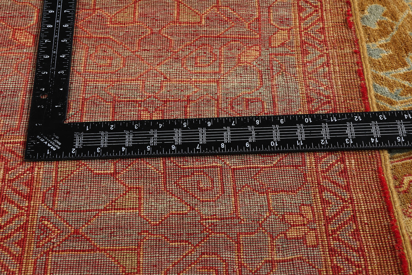 9 x 11 Vintage Turkish Oushak Rug 79248