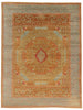 9 x 11 Vintage Turkish Oushak Rug 79248
