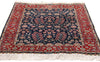 2 x 3 Navy Blue Vintage Turkish Silk Hereke Rug 79293