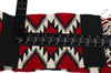 1 x 5 Red Vintage Oaxacan Zapotec Kilim Runner 79336