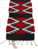 1 x 5 Red Vintage Oaxacan Zapotec Kilim Runner 79336