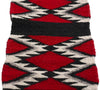 1 x 5 Red Vintage Oaxacan Zapotec Kilim Runner 79336