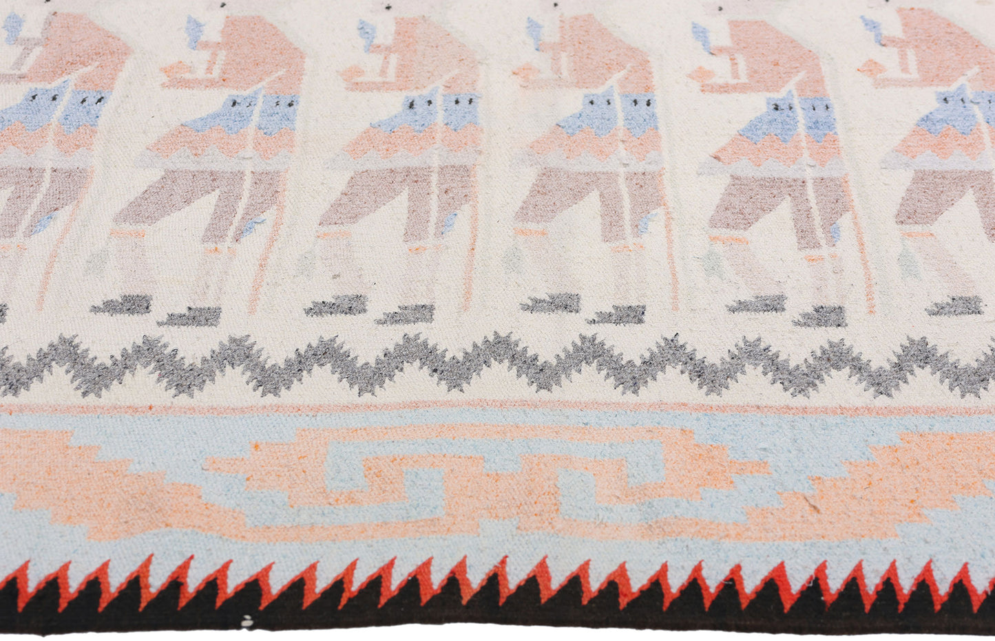 5 x 7 Vintage Yeibichai Navajo-Style Rug 78934