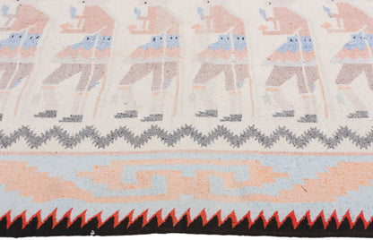 5 x 7 Vintage Yeibichai Navajo-Style Rug 78934