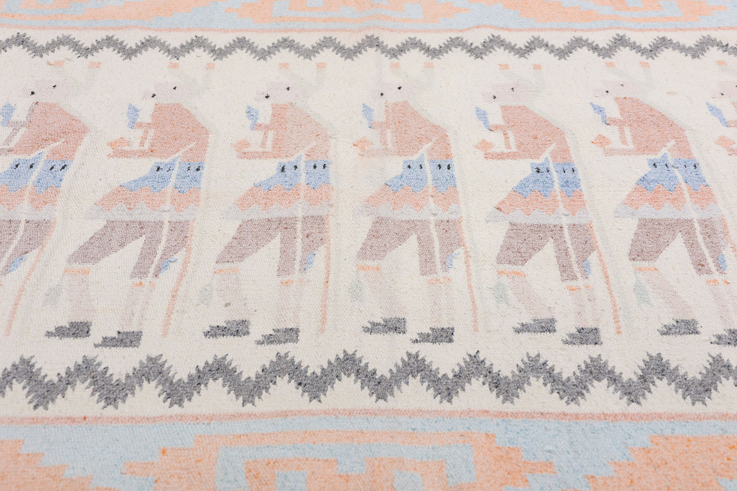 5 x 7 Vintage Yeibichai Navajo-Style Rug 78934