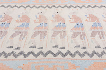 5 x 7 Vintage Yeibichai Navajo-Style Rug 78934