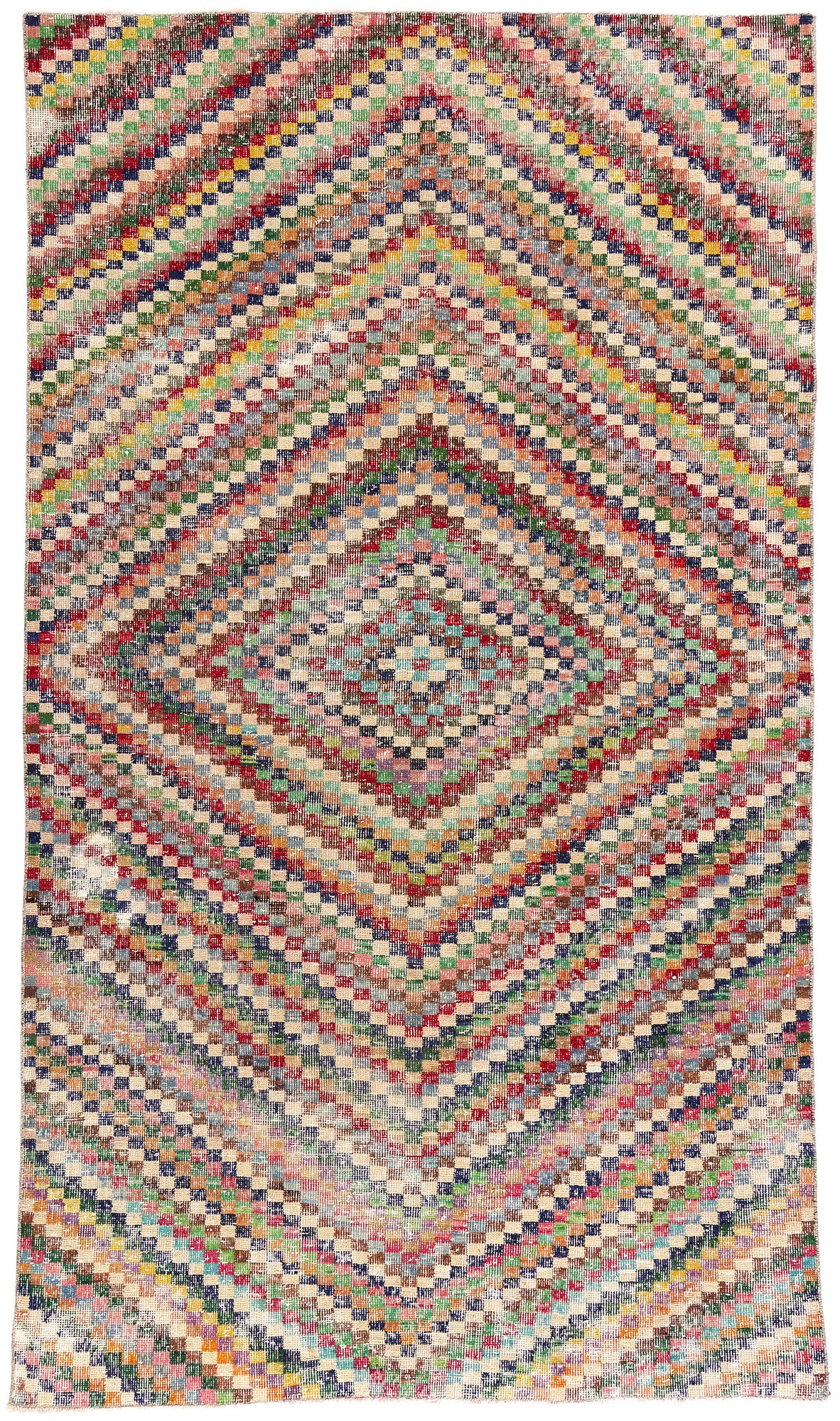 5 x 8 Zeki Muren Vintage Turkish Sivas Rug 53309