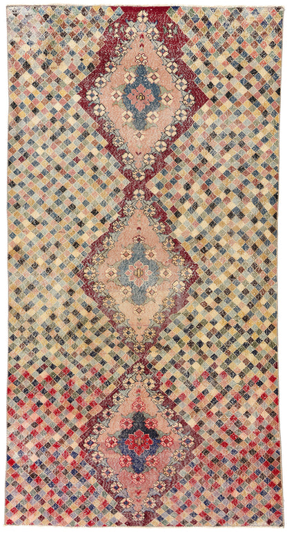 5 x 9 Zeki Muren Vintage Turkish Sivas Rug 53336