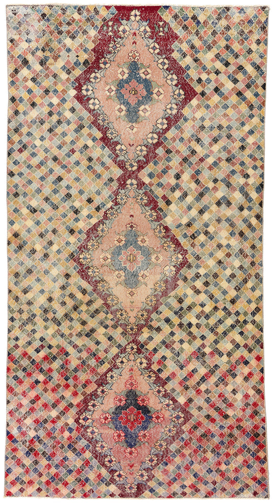 5 x 9 Zeki Muren Vintage Turkish Sivas Rug 53336