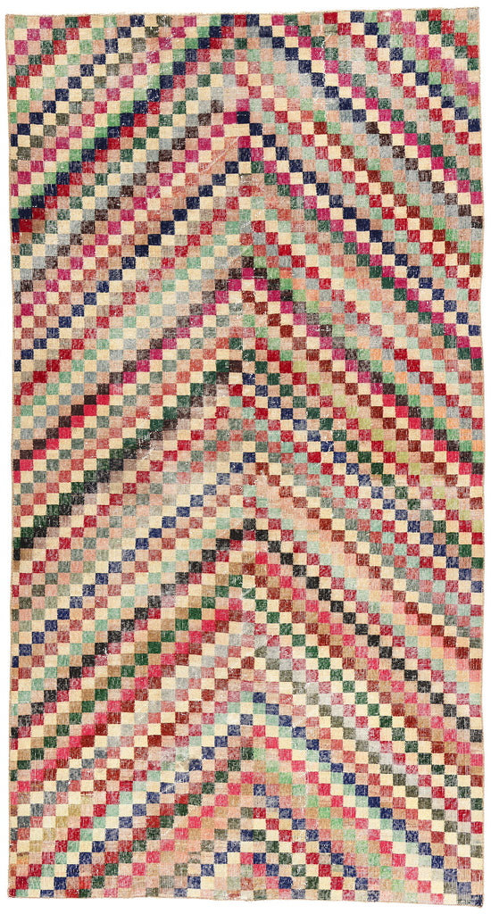 5 x 9 Zeki Muren Vintage Turkish Sivas Rug 53361