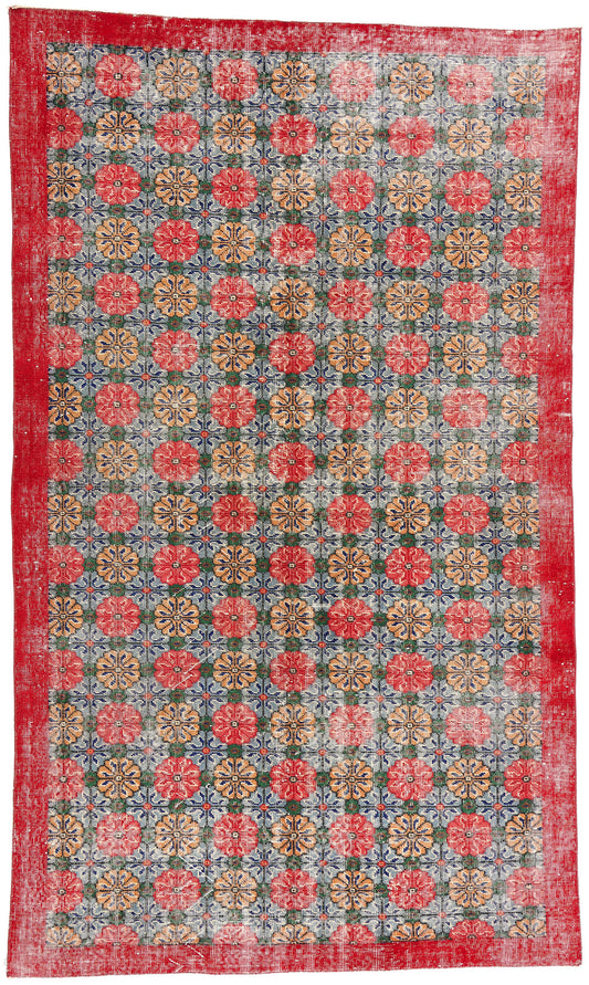 5 x 9 Zeki Muren Vintage Turkish Sivas Rug 53375���