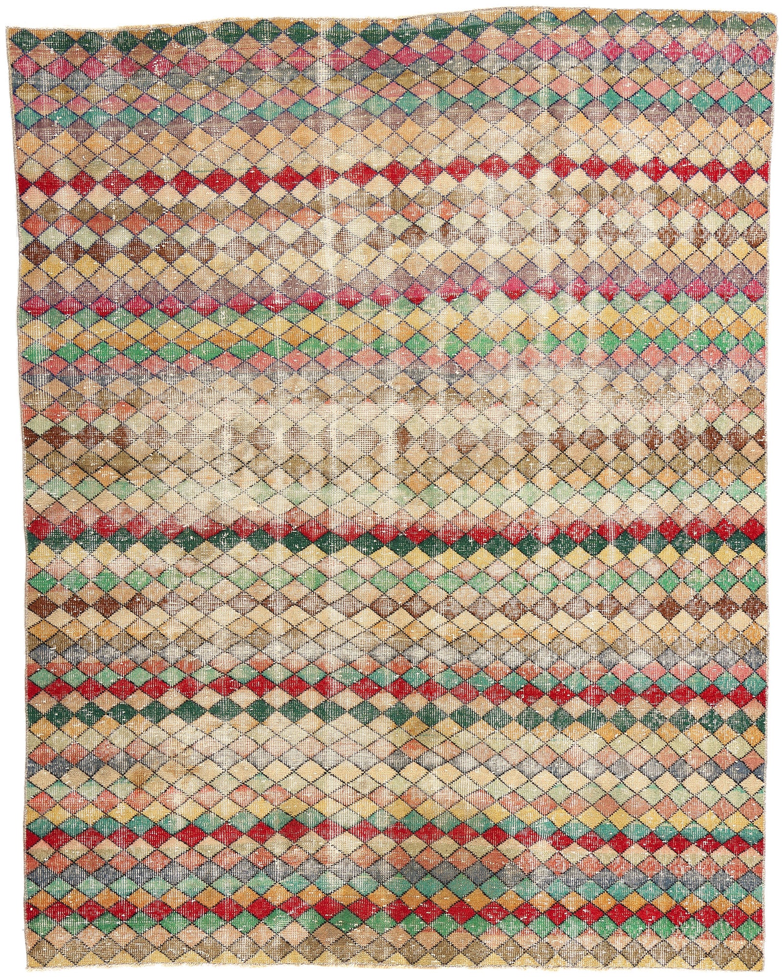 6 x 7 Zeki Muren Vintage Turkish Sivas Rug 53322