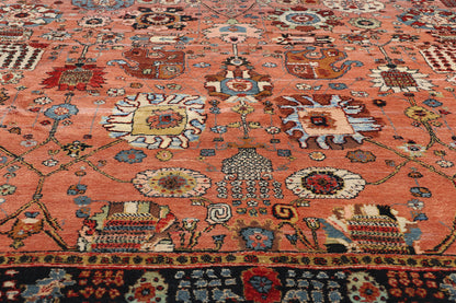 8 x 11 Vintage Persian Tabriz Rug 79087