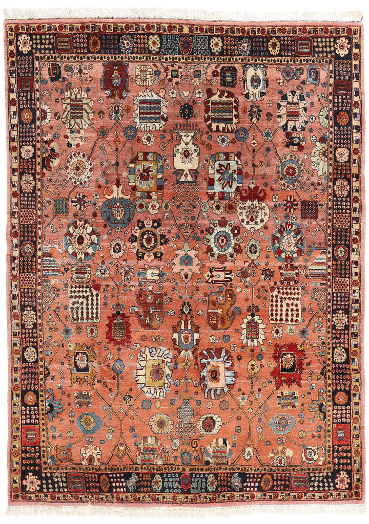 8 x 11 Vintage Persian Tabriz Rug 79087